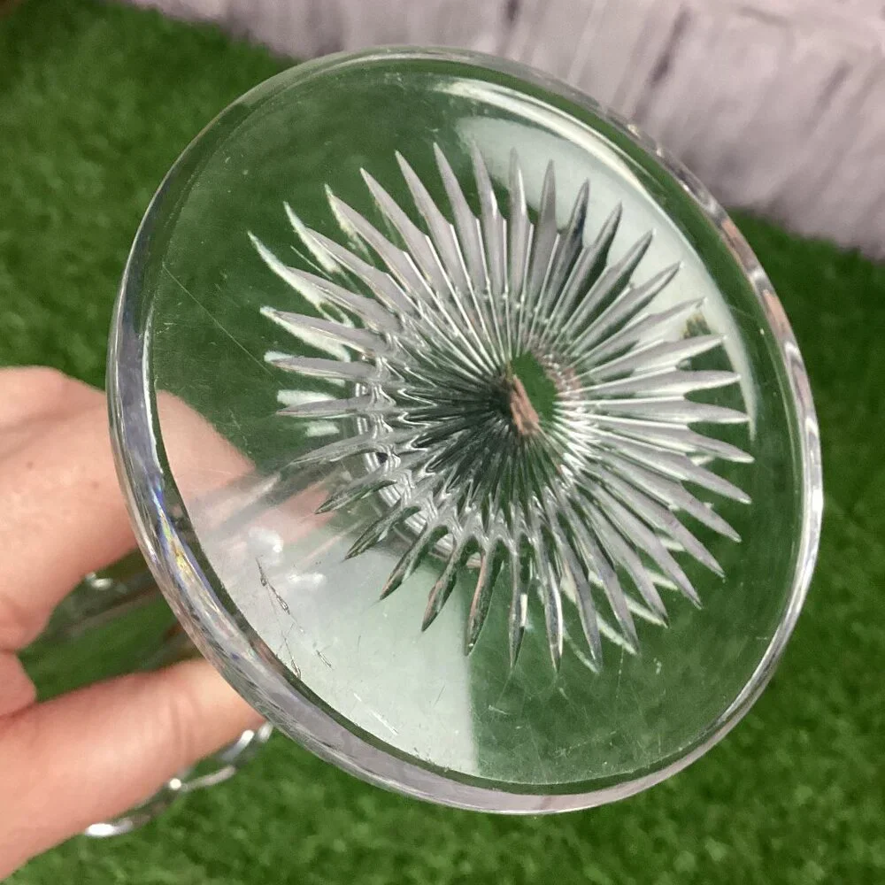 Vintage Heisey Vase 8